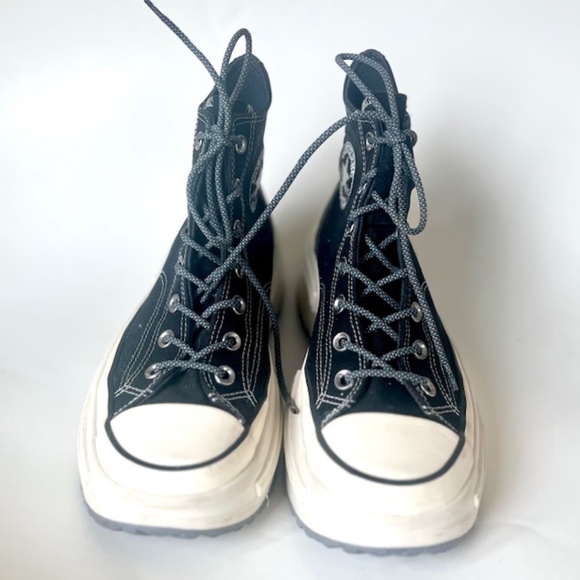Converse Run Star Legacy CX Black Ultraviolet Utility High Top Sneaker Women 8.5 - Picture 3 of 6